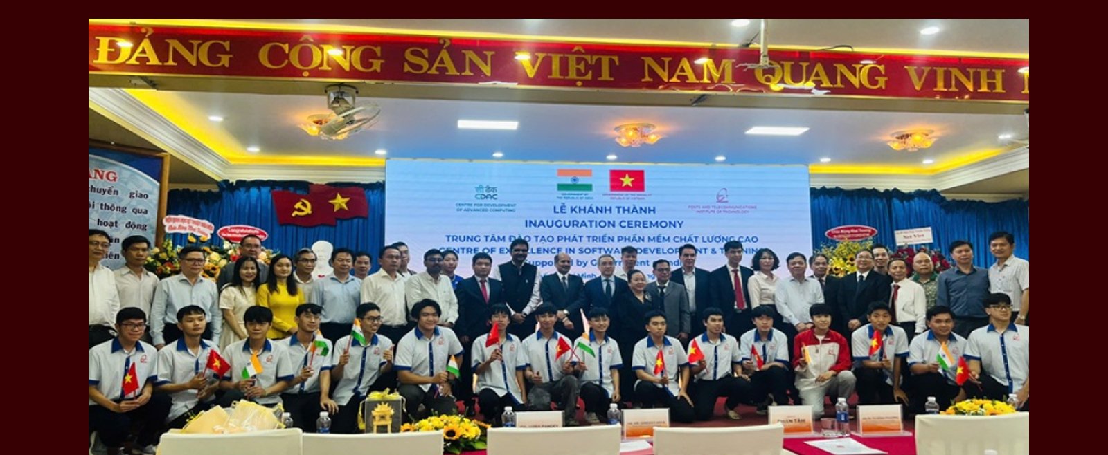 Inauguration Ceremony of Centre of Excellence in Software Development and Training (CESDT) at Posts & Telecommunications Institute of Technology Ho Chi Minh City on 27th November 2024