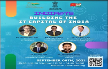 Webinar INDIA@75: BUILDING THE IT CAPITAL OF INDIA (8th September, 2021)