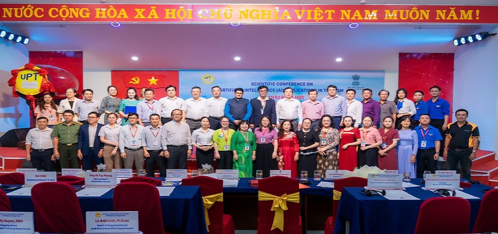 India Day at Phan Thiet University on the theme 'Application of Artificial Intelligence (AI) in Tourism' on 24/10/2024