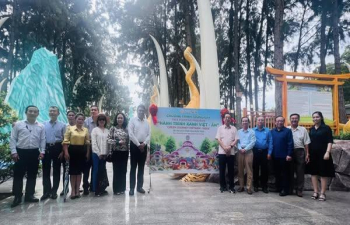 Tree Planting Ceremony at Suoi Tien Park  as an initiative of #Plant4Mother on September 27