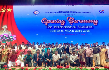 Opening ceremony of the academic year 2024-25 of the Can Tho University of Medicine and Pharmacy (CTUMP)