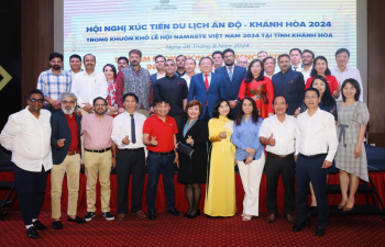 Namaste Vietnam Festival 2024 organized in Nha Trang City, Khanh Hoa Province